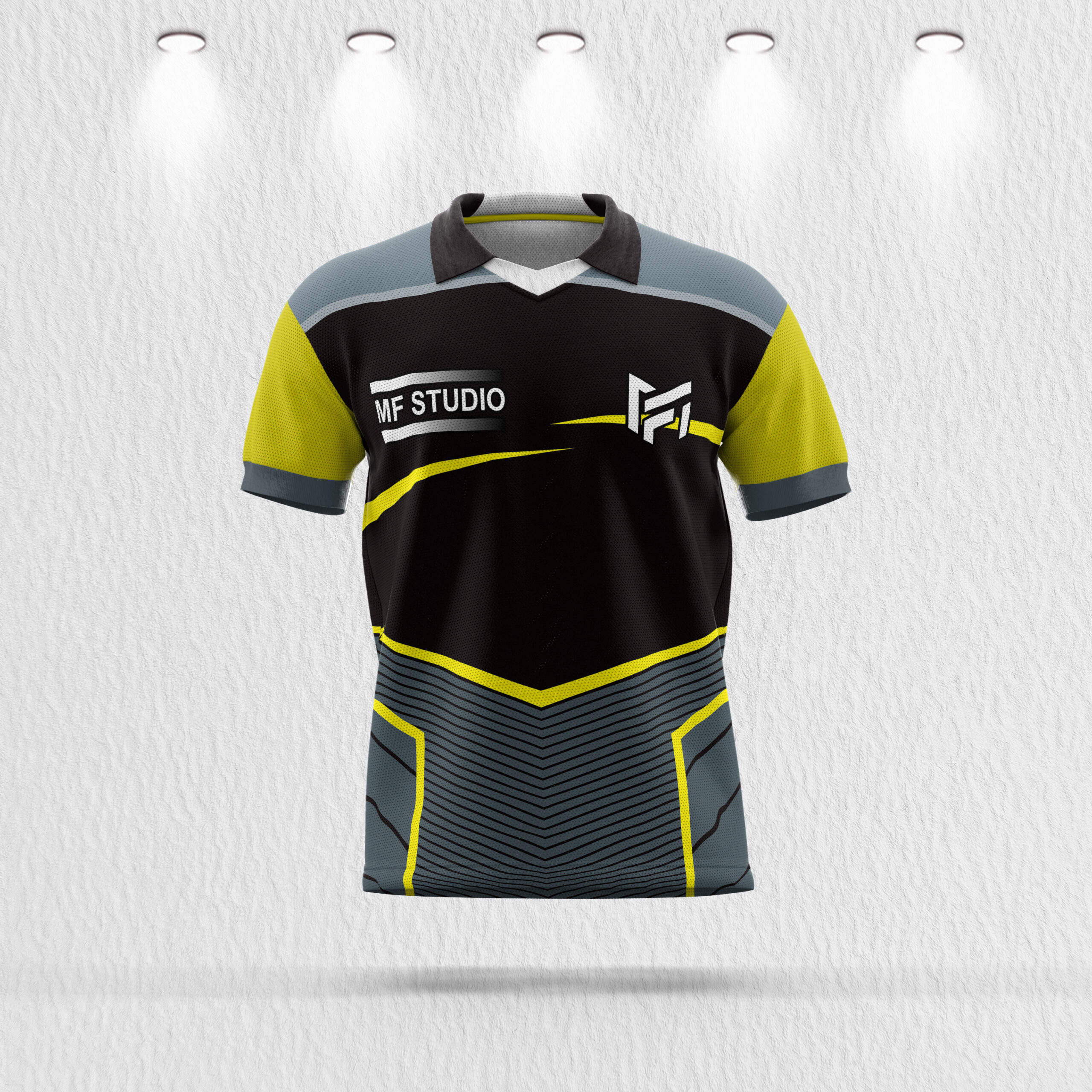MF Studio Customized T-Shirt | Export Quality – Your Name & Number (MF-009)