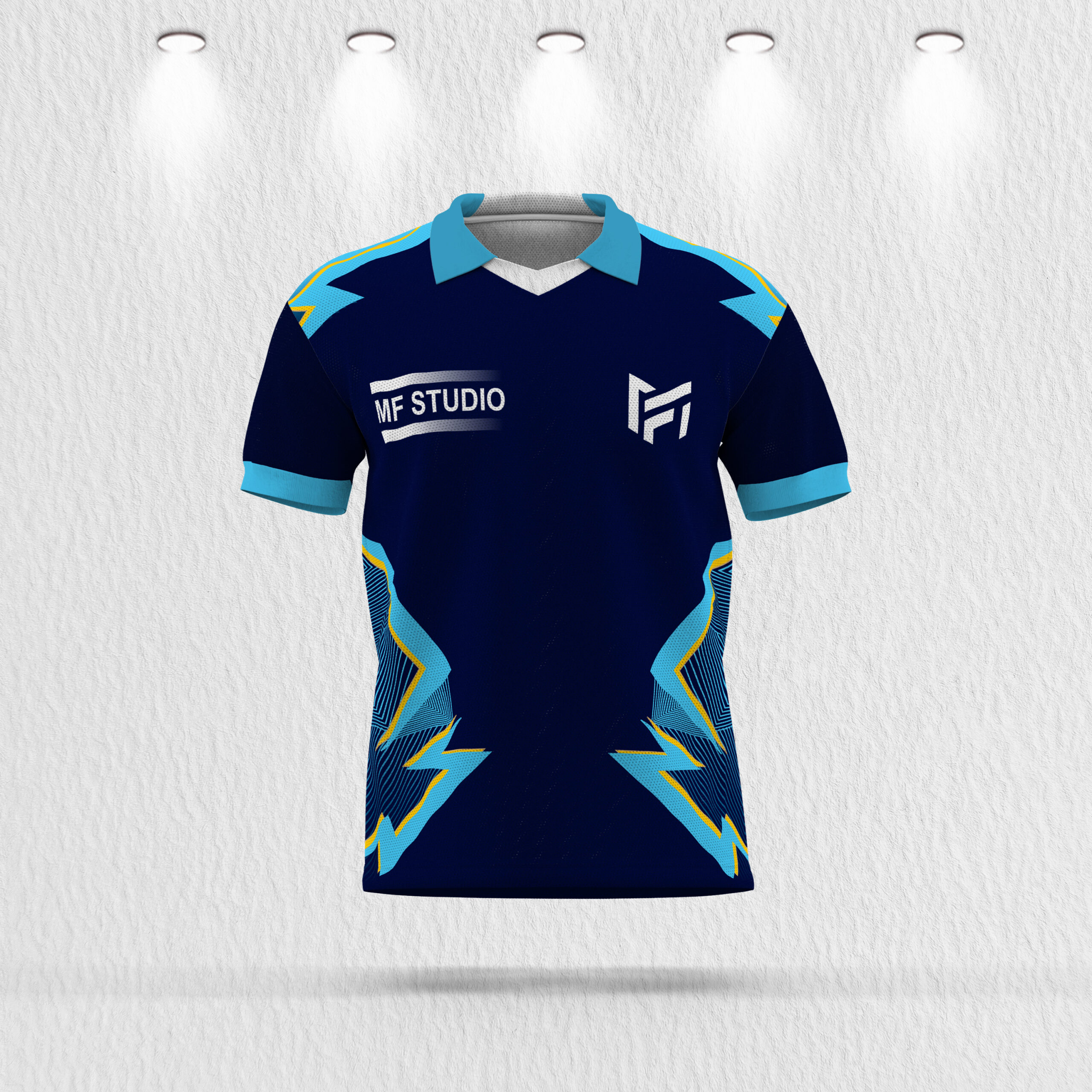 MF Studio Customized T-Shirt | Export Quality – Your Name & Number (MF-024)