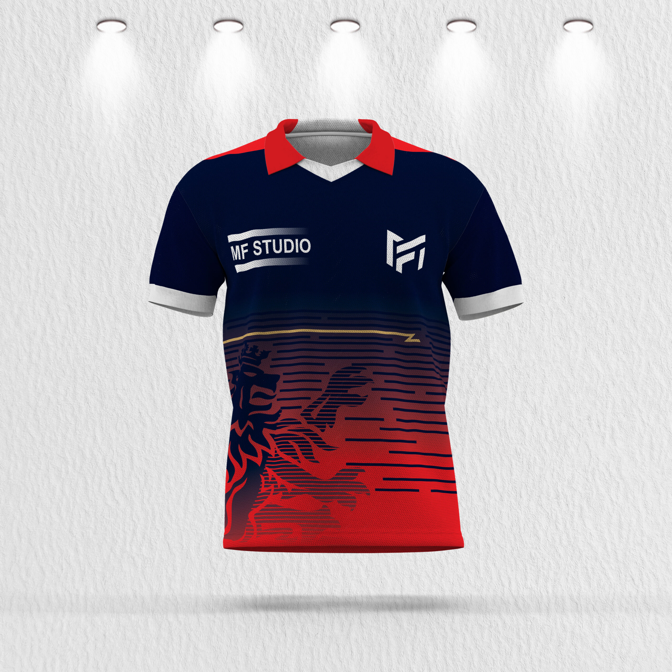 MF Studio Customized T-Shirt | Export Quality – Your Name & Number (MF-025)