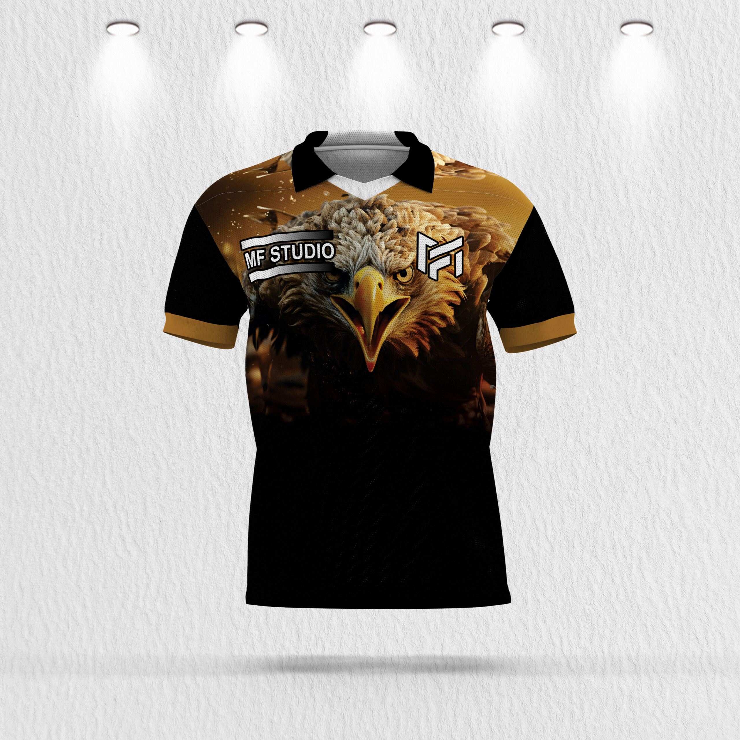 MF Studio Customized T-Shirt | Export Quality – Your Name & Number (MF-026)