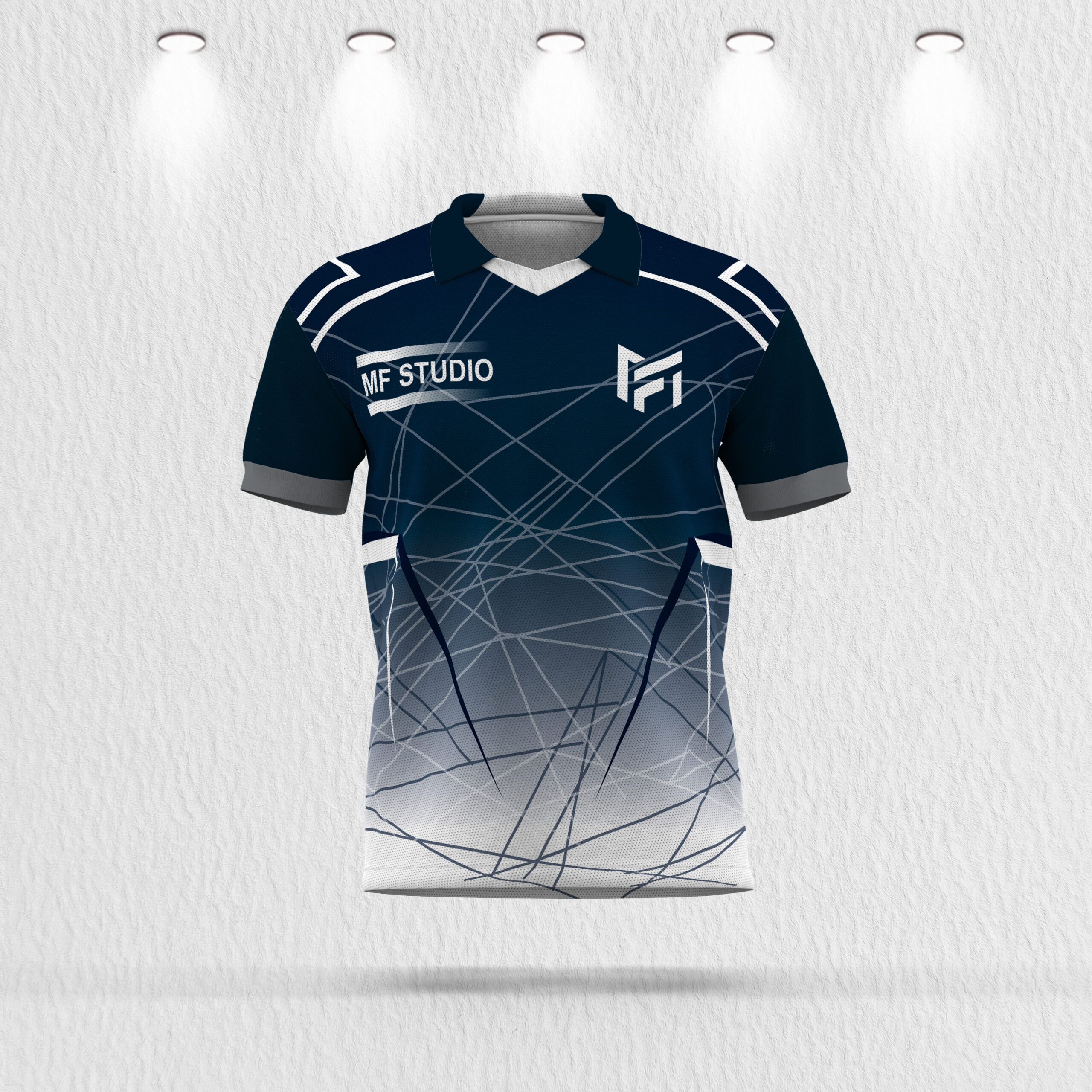 MF Studio Customized T-Shirt | Export Quality – Your Name & Number (MF-027)