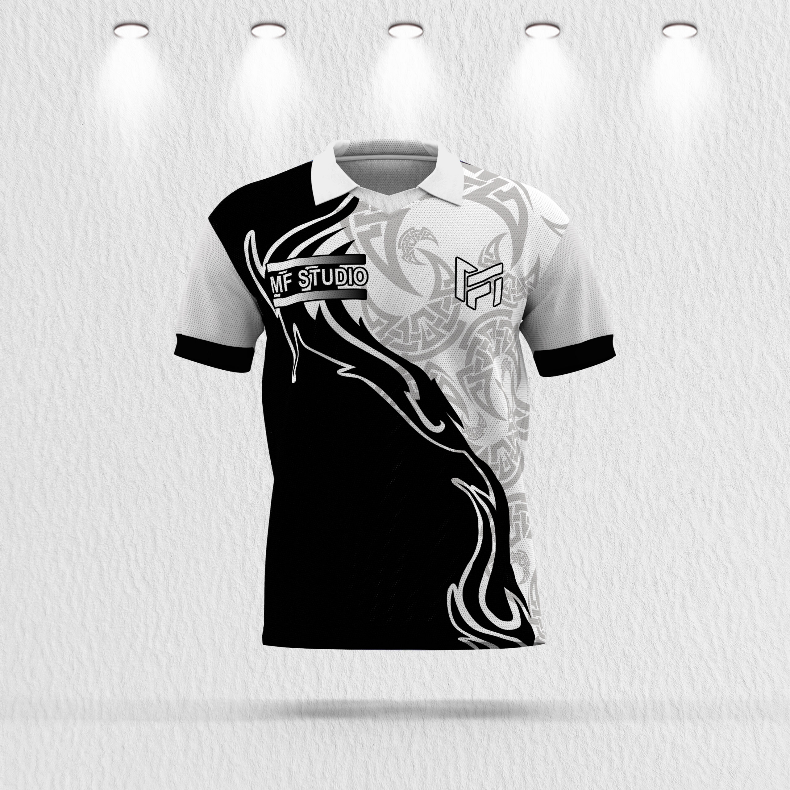 MF Studio Customized T-Shirt | Export Quality – Your Name & Number (MF-032)