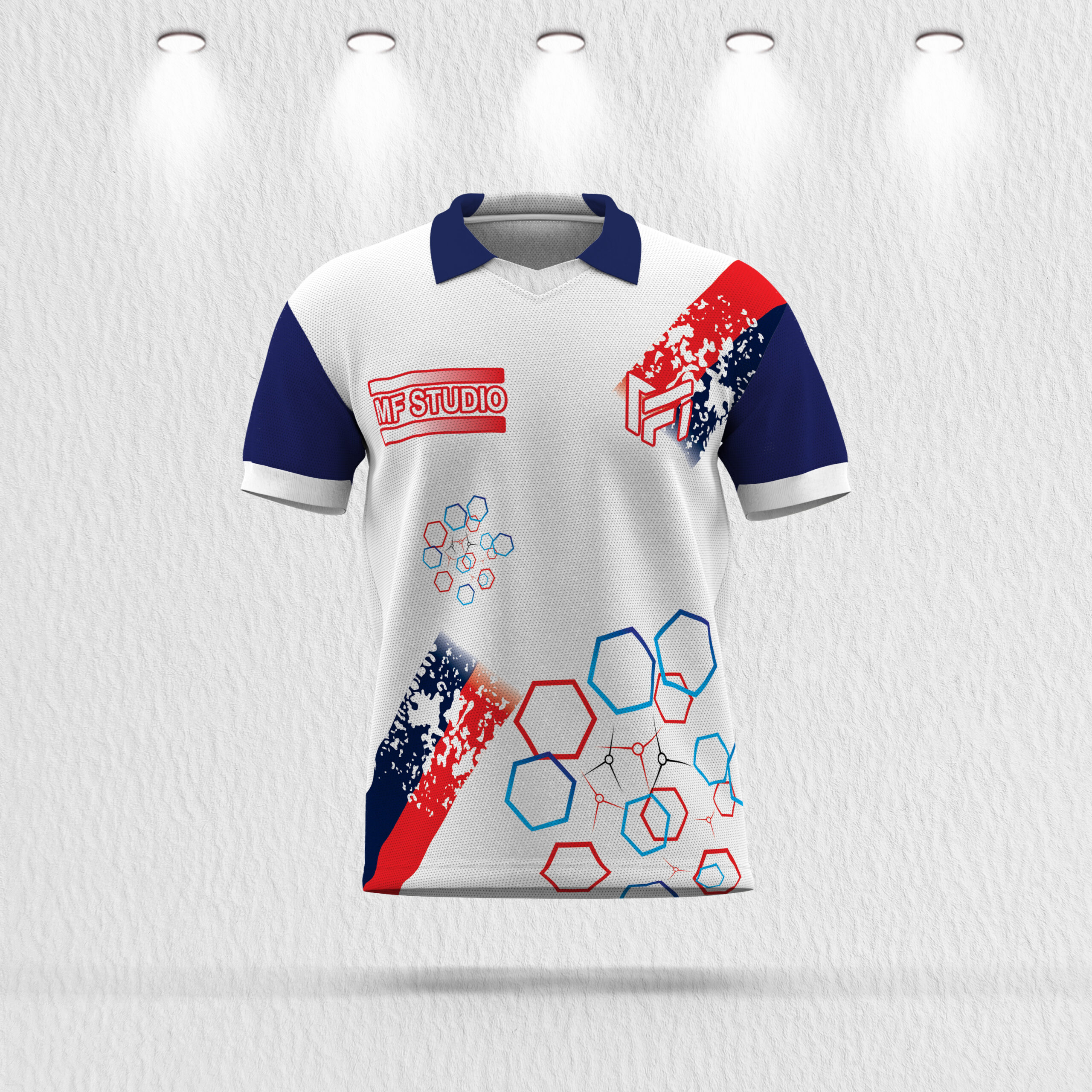 MF Studio Customized T-Shirt | Export Quality – Your Name & Number (MF-020)