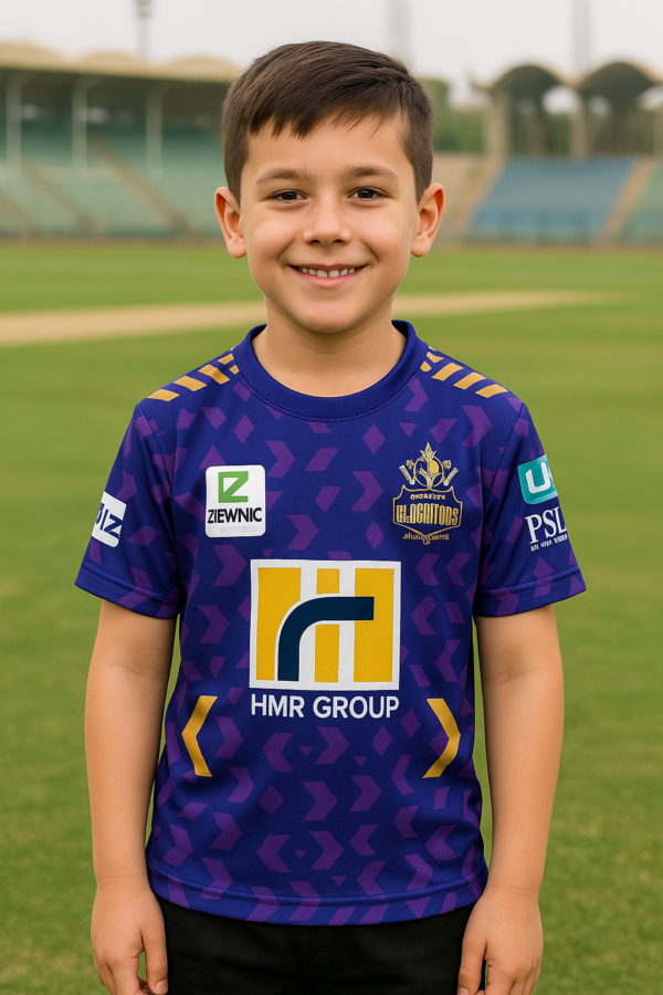 Quetta Gladiators PSL 2025 Shirt  – Premium Quality Shirt for Men, Women & Kids - Image 2